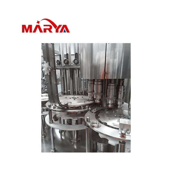 Glass syrup filling capping machine Glass syrup filling capping machine